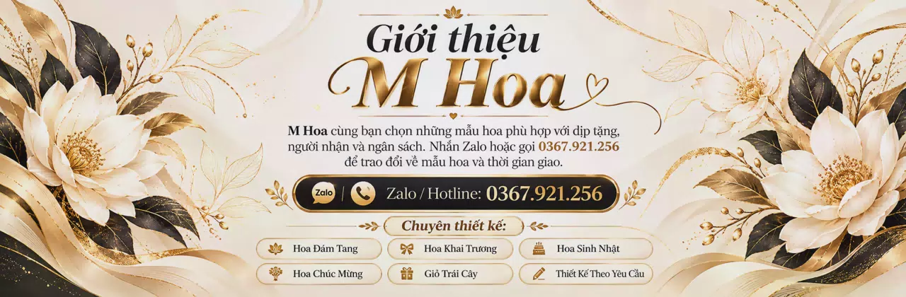 Ảnh bìa Shop hoa tươi Xã Nguyễn Phích Cà Mau - Tư vấn hoa theo từng dịp